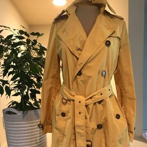 Burberry Brit Packable Rain Trenchcoat